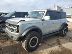 Salvage cars for sale from Copart Woodhaven, MI: 2022 Ford Bronco Base