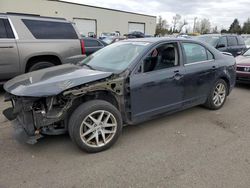 Salvage cars for sale from Copart Woodburn, OR: 2012 Ford Fusion SEL