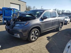 Salvage cars for sale at Woodburn, OR auction: 2019 Honda Ridgeline RTL