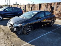 Salvage cars for sale at Wilmington, CA auction: 2015 Honda Civic EXL