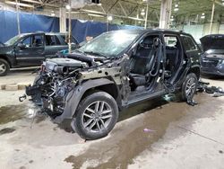 Salvage cars for sale at Woodhaven, MI auction: 2020 Jeep Grand Cherokee Laredo