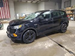 Salvage cars for sale at West Mifflin, PA auction: 2018 Ford Escape S