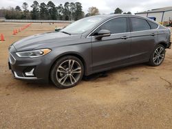 Salvage cars for sale from Copart Longview, TX: 2020 Ford Fusion Titanium