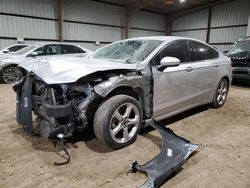 Salvage cars for sale from Copart Houston, TX: 2018 Ford Fusion SE Hybrid