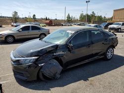 Honda Civic salvage cars for sale: 2016 Honda Civic LX