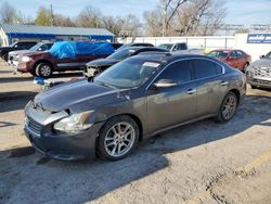 Salvage cars for sale from Copart Wichita, KS: 2011 Nissan Maxima S