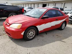 Honda salvage cars for sale: 2001 Honda Civic LX