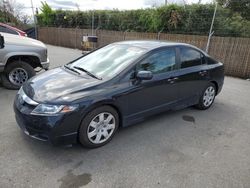 Salvage cars for sale from Copart San Martin, CA: 2011 Honda Civic LX