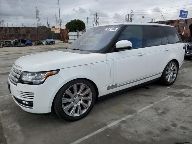 2016 Land Rover Range Rover Supercharged