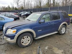 Ford salvage cars for sale: 2008 Ford Explorer Eddie Bauer