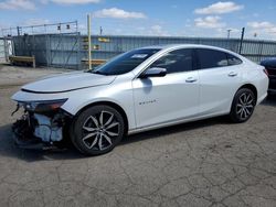 Chevrolet Malibu salvage cars for sale: 2016 Chevrolet Malibu LT