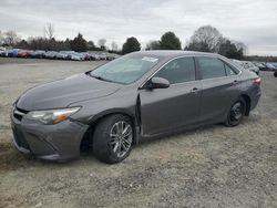 Salvage cars for sale from Copart Mocksville, NC: 2017 Toyota Camry LE