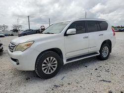 Lexus GX 460 salvage cars for sale: 2012 Lexus GX 460