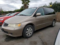 Salvage cars for sale from Copart San Martin, CA: 2004 Honda Odyssey EX