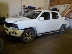 Salvage cars for sale from Copart Ham Lake, MN: 2014 Honda Ridgeline RTL-S