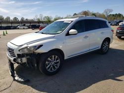 Salvage cars for sale at Florence, MS auction: 2014 Infiniti QX60