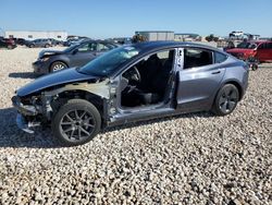 Salvage cars for sale at Temple, TX auction: 2023 Tesla Model 3