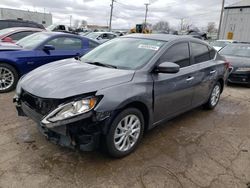 Salvage cars for sale from Copart Chicago Heights, IL: 2019 Nissan Sentra S