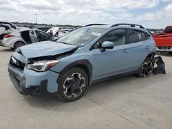 Subaru salvage cars for sale: 2021 Subaru Crosstrek Limited