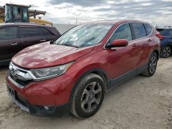 Salvage cars for sale at Temple, TX auction: 2017 Honda CR-V EXL