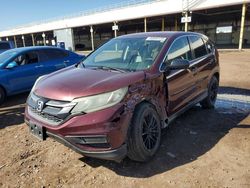 Salvage cars for sale at Phoenix, AZ auction: 2015 Honda CR-V LX