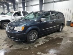 Salvage cars for sale at Ham Lake, MN auction: 2014 Chrysler Town & Country Touring L