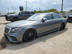 Vehiculos salvage en venta de Copart Miami, FL: 2020 Mercedes-Benz S 560