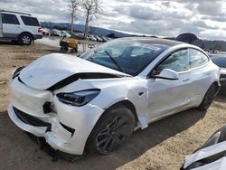 Salvage cars for sale at San Martin, CA auction: 2022 Tesla Model 3