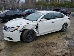 Salvage cars for sale at Waldorf, MD auction: 2018 Nissan Altima 2.5