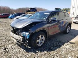 Salvage cars for sale from Copart Windsor, NJ: 2020 Toyota Highlander L