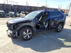 Salvage cars for sale from Copart Wilmington, CA: 2021 Toyota Rav4 Prime SE