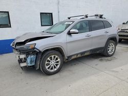 Jeep Cherokee Latitude salvage cars for sale: 2019 Jeep Cherokee Latitude