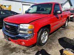 Salvage cars for sale at Pekin, IL auction: 2005 GMC New Sierra C1500
