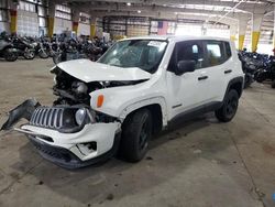 Salvage cars for sale from Copart Woodburn, OR: 2019 Jeep Renegade Sport
