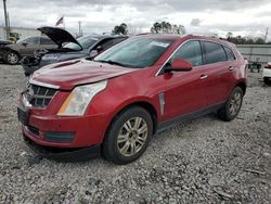 Salvage cars for sale at Montgomery, AL auction: 2010 Cadillac SRX Luxury Collection