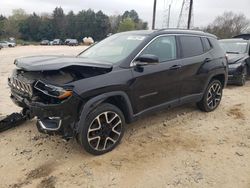 Jeep salvage cars for sale: 2018 Jeep Compass Limited