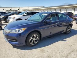 Salvage cars for sale from Copart Louisville, KY: 2016 Honda Accord LX