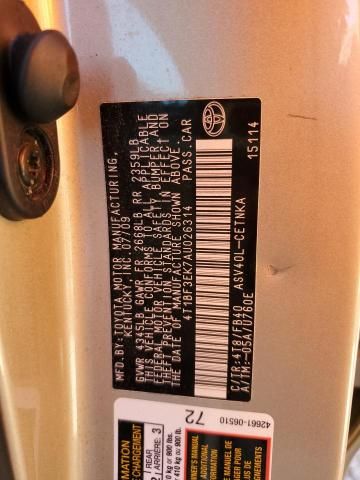 2010 Toyota Camry Base