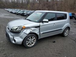 Salvage cars for sale at Marlboro, NY auction: 2013 KIA Soul +