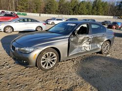 Salvage cars for sale at Gainesville, GA auction: 2016 BMW 320 XI
