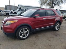 Salvage cars for sale at Albuquerque, NM auction: 2013 Ford Explorer Limited