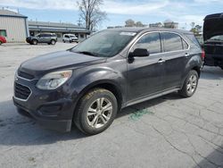Salvage cars for sale at Tulsa, OK auction: 2016 Chevrolet Equinox LS