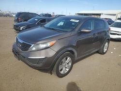 Salvage cars for sale at Brighton, CO auction: 2012 KIA Sportage Base