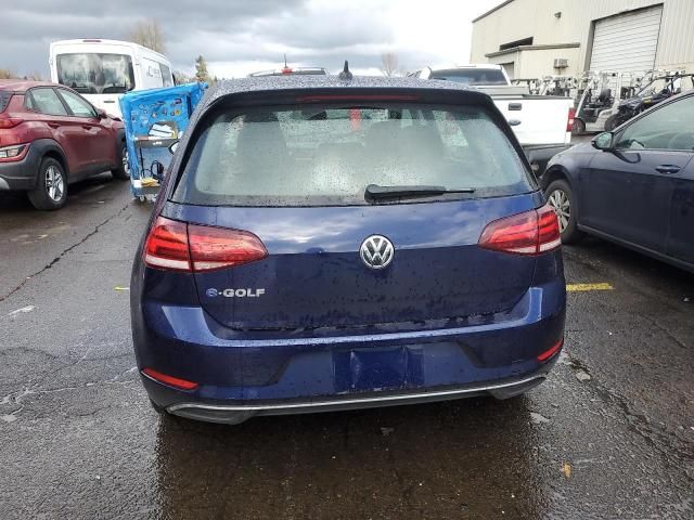 2019 Volkswagen E-GOLF SE