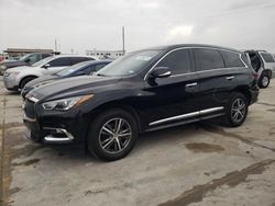 Salvage cars for sale at Grand Prairie, TX auction: 2020 Infiniti QX60 Luxe