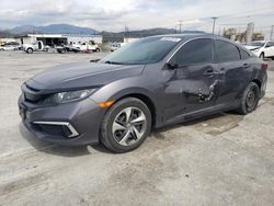 Salvage cars for sale at Sun Valley, CA auction: 2019 Honda Civic LX