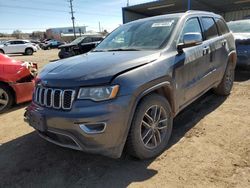 Salvage cars for sale at Colorado Springs, CO auction: 2018 Jeep Grand Cherokee Limited