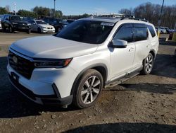 Salvage cars for sale at East Granby, CT auction: 2023 Honda Pilot Touring