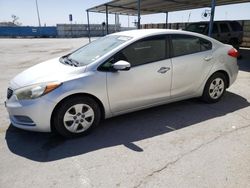 Salvage cars for sale from Copart Anthony, TX: 2015 KIA Forte LX