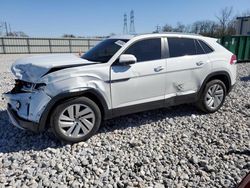 Salvage cars for sale at Barberton, OH auction: 2021 Volkswagen Atlas Cross Sport SE